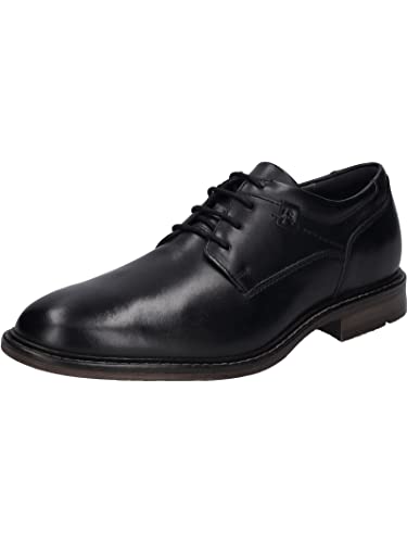 Josef Seibel Herren Businessschuhe Earl 05,Weite G (Normal),Wechselfußbett,Office,büro,Freizeit,Schnuerschuhe,Low-tie,schwarz,45 EU von Josef Seibel