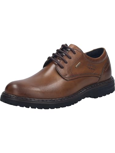 Josef Seibel Herren Businessschuhe Erroll.50,Weite G (Normal),Wechselfußbett,wasserdicht,Halbschuhe,klassisch,elegant,Cognac,43 EU von Josef Seibel