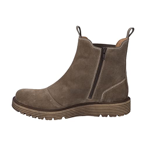 Josef Seibel Herren Chelsea Boots Cooper 01,Weite G (Normal),Wechselfußbett,booties,halbstiefel,kurzstiefel,Beige (taupe-kombi),42 EU von Josef Seibel