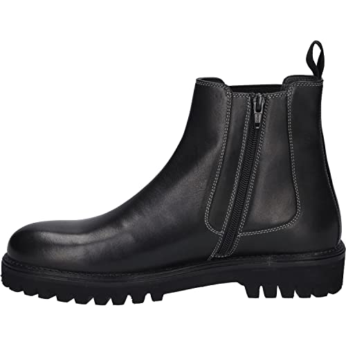 Josef Seibel Herren Chelsea Boots Romed 02,Weite G (Normal),Wechselfußbett,Stiefel,Bootee,Booties,halbstiefel,schwarz,43 EU von Josef Seibel