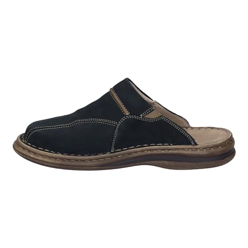 Josef Seibel Herren Clogs Klaus, Männer Slipper,Weite G (Normal),Backless Slipper,Gartenschuhe,Sommerschuhe,Jeans-Kombi,47 EU von Josef Seibel