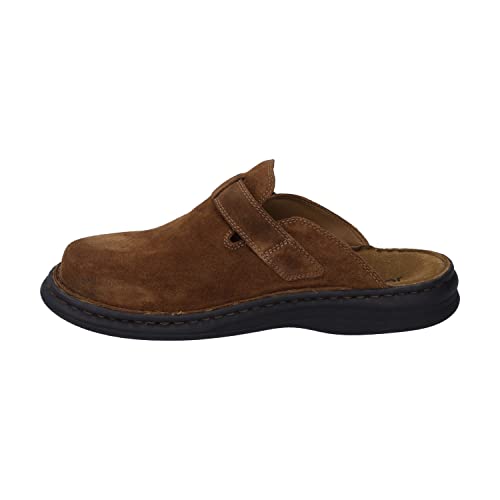 Josef Seibel Herren Clogs Madrid, Männer Slipper,Weite G (Normal),Sommerschuhe,sommerclogs,Pantoletten,Slip on,Slides,Braun (Castagne),45 EU von Josef Seibel