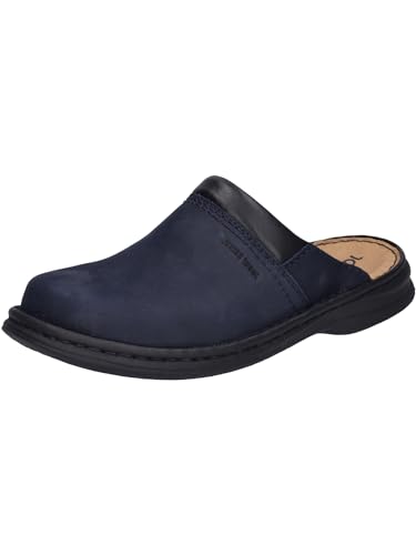 Josef Seibel Herren Clogs Max, Männer Slipper,Weite G (Normal),Pantoletten,Slip on,Freizeitschuhe,Schlupfschuhe,Slides,Ocean,43 EU von Josef Seibel