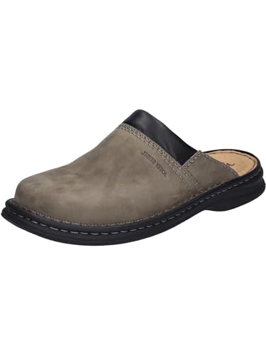 Josef Seibel Herren Clogs Max, Männer Slipper,Weite G (Normal),sommerclogs,Pantoletten,Slip on,Freizeitschuhe,Slides,Vulcano,40 EU von Josef Seibel