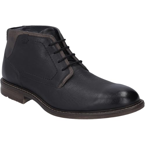 Josef Seibel Herren Earl 04 Stiefelette, schwarz-Kombi, 45 EU von Josef Seibel