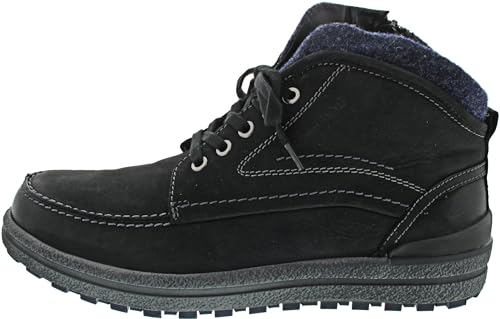 Josef Seibel Herren Emil 30 Stiefelette, schwarz-Kombi, 45 EU Weit von Josef Seibel