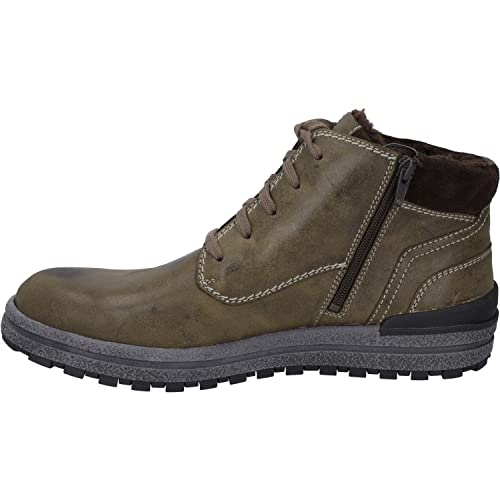 Josef Seibel Herren Emil Halblange Stiefel, Oliv-Kombi, 47 EU von Josef Seibel