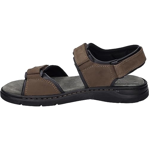 Josef Seibel Herren Klassische Sandalen Marlon 05,Weite G (Normal),Wechselfußbett,Sandaletten,klettsandalen,bequem,Brasil-Kombi,44 EU von Josef Seibel