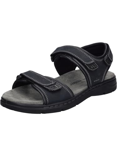 Josef Seibel Herren Klassische Sandalen Marlon 05,Weite G (Normal),Wechselfußbett,Sandaletten,klettsandalen,Ocean-Kombi,42 EU von Josef Seibel
