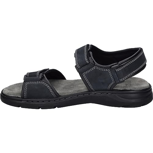 Josef Seibel Herren Klassische Sandalen Marlon 05,Weite G (Normal),Wechselfußbett,sandaletten,klettsandalen,ocean-kombi,45 EU von Josef Seibel