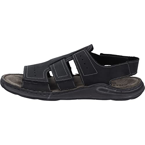 Josef Seibel Herren Klassische Sandalen Maverick 13,Weite G (Normal),freizeitschuhe,offene schuhe,sandaletten,bequem,schwarz,42 EU von Josef Seibel