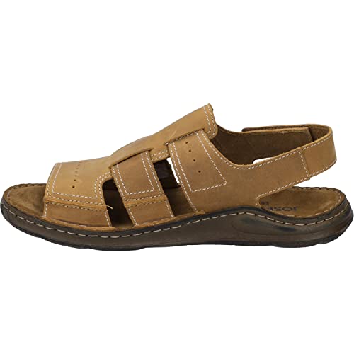 Josef Seibel Herren Klassische Sandalen Maverick 13,Weite G (Normal),offene Schuhe,Strandschuhe,Sandaletten,bequem,Braun (Castagne),40 EU von Josef Seibel