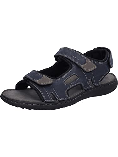 Josef Seibel Herren Trekking Sandalen Vincent 08,Weite G (Normal),Outdoorsandalen,sportsandalen,Sommerschuhe,Jeans-Kombi,47 EU von Josef Seibel