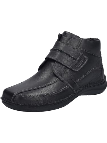 Josef Seibel Herren Klassische Stiefeletten New Anvers 95,Weite K (Extra weit),Wechselfußbett,Stiefel,Bootee,Booties,schwarz / PL703-100,39 EU von Josef Seibel