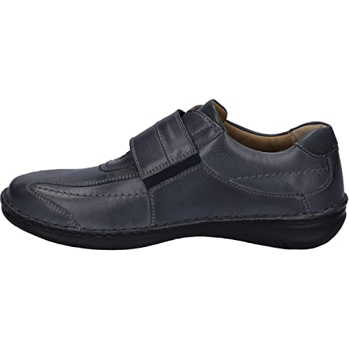 Josef Seibel Herren Kletthalbschuhe ALEC,Weite K (Extra weit),Wechselfußbett,Sneaker,Freizeitschuhe,Sportschuhe,Blau (Ocean),40 EU von Josef Seibel