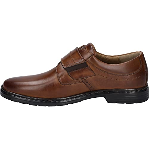 Josef Seibel Herren Kletthalbschuhe Alastair 16,Weite K (Extra weit),Wechselfußbett,Freizeitschuhe,Sportschuhe,Cognac,43 EU von Josef Seibel