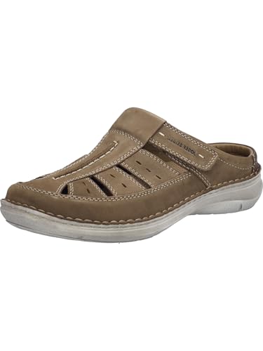 Josef Seibel Herren Kletthalbschuhe New Anvers 76,Weite K (Extra weit),Wechselfußbett,Strassenschuhe,Freizeitschuhe,Sand,43 EU von Josef Seibel