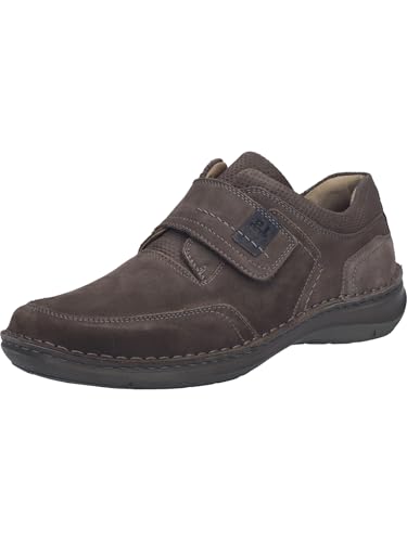 Josef Seibel Herren Kletthalbschuhe New Anvers 83,Weite K (Extra weit),Wechselfußbett,Sneaker,Freizeitschuhe,Espresso,46 EU von Josef Seibel