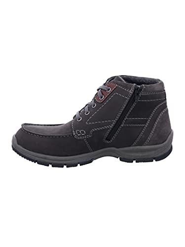 Josef Seibel Herren Lenny 50 Halblange Stiefel, anthrazit-Kombi, 44 EU von Josef Seibel