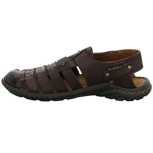 Josef Seibel Herren Logan 04 Geschlossene Sandalen, Braun (Espresso 92 360), 43 EU von Josef Seibel