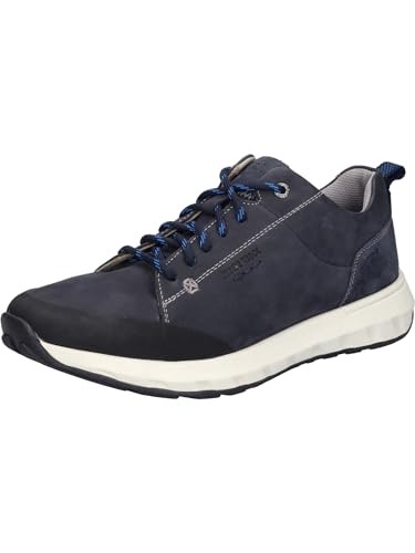 Josef Seibel Herren Low-Top Sneaker Cameron 02,Weite G (Normal),Wechselfußbett,straßenschuhe,Strassenschuhe,Indigo-Kombi,41 EU von Josef Seibel
