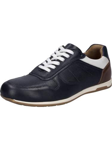 Josef Seibel Herren Low-Top Sneaker Colby 01,Weite G (Normal),Wechselfußbett,straßenschuhe,Strassenschuhe,Sportschuhe,Ocean,46 EU von Josef Seibel
