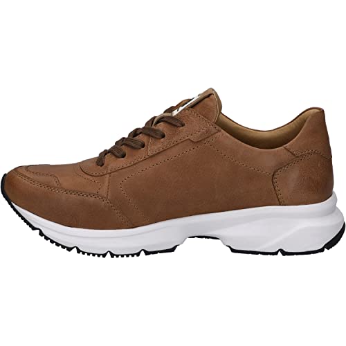 Josef Seibel Herren Low-Top Sneaker Donald 01,Weite G (Normal),Wechselfußbett,Freizeitschuhe,Turnschuhe,Laufschuhe,Braun (Camel-Kombi),43 EU von Josef Seibel