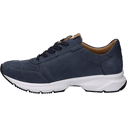 Josef Seibel Herren Low-Top Sneaker Donald 01,Weite G (Normal),Wechselfußbett,Sportschuhe,Freizeitschuhe,Turnschuhe,Blau (Ocean-Kombi),42 EU von Josef Seibel