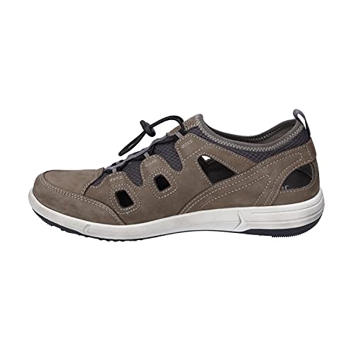 Josef Seibel Herren Low-Top Sneaker Enrico 22,Weite G (Normal),Wechselfußbett,Halbschuhe,straßenschuhe,Braun (Vulcano-Kombi),40 EU / 6.5 UK von Josef Seibel