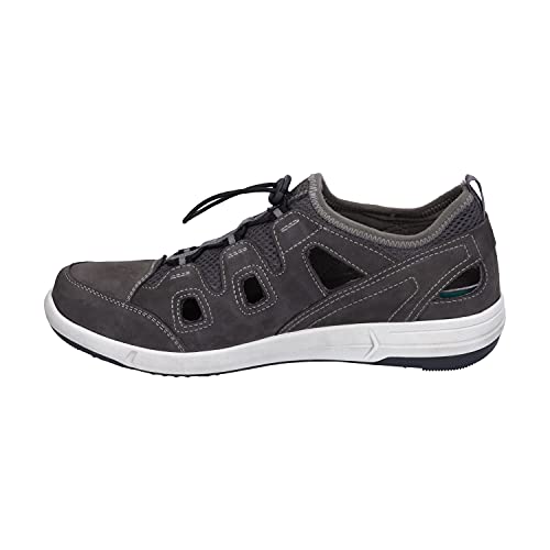 Josef Seibel Herren Low-Top Sneaker Enrico 22,Weite G (Normal),Wechselfußbett,Sportschuhe,Freizeitschuhe,Grau (Granit-Kombi),41 EU / 7 UK von Josef Seibel