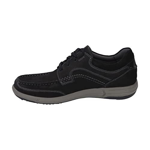 Josef Seibel Herren Low-Top Sneaker Enrico 26,Weite G (Normal),Wechselfußbett,Freizeitschuhe,Turnschuhe,Laufschuhe,schwarz,41 EU von Josef Seibel