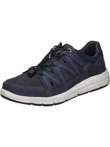 Josef Seibel Herren Low-Top Sneaker Giuseppe 02,Weite G (Normal),Wechselfußbett,straßenschuhe,Strassenschuhe,Turnschuhe,Indigo,46 EU von Josef Seibel