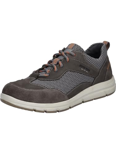 Josef Seibel Herren Low-Top Sneaker Giuseppe 07,Weite G (Normal),Wechselfußbett,Turnschuhe,Laufschuhe,schnürer,Granit-Kombi,46 EU von Josef Seibel