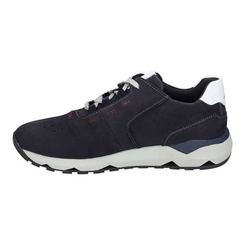 Josef Seibel Herren Low-Top Sneaker Jeremiah 01,Weite G (Normal),Wechselfußbett,Freizeitschuhe,Turnschuhe,Blau (Ocean-Kombi),42 EU / 8 UK von Josef Seibel