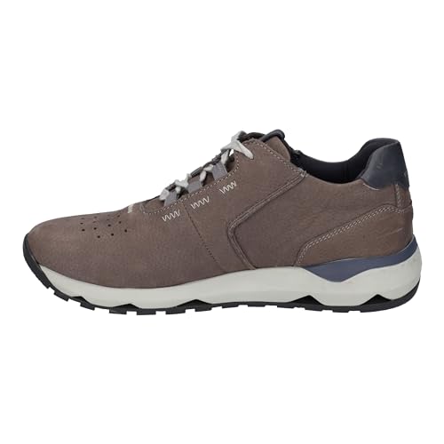 Josef Seibel Herren Low-Top Sneaker Jeremiah 01,Weite G (Normal),Wechselfußbett,schnürschuhe,Plateausohle,Men's,grau-Kombi,46 EU / 11 UK von Josef Seibel