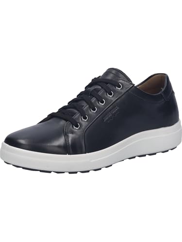 Josef Seibel Herren Low-Top Sneaker Maddox 05,Weite G (Normal),Wechselfußbett,straßenschuhe,Strassenschuhe,Turnschuhe,schwarz,46 EU von Josef Seibel