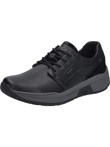 Josef Seibel Herren Low-Top Sneaker Mitchell 02,Weite H (Weit),Wechselfußbett,Freizeitschuhe,Turnschuhe,Laufschuhe,schwarz,42 EU von Josef Seibel