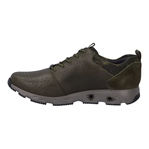 Josef Seibel Herren Low-Top Sneaker Noah 02,Weite G (Normal),lose Einlage,Laufschuhe,schnürschuhe,schnürer,Men's,Man,Grün (moos-Kombi),41 EU / 7 UK von Josef Seibel