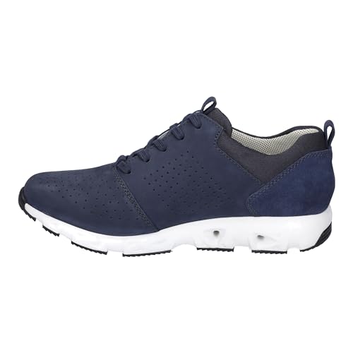 Josef Seibel Herren Low-Top Sneaker Noah 02,Weite G (Normal),lose Einlage,Men's,Men,Man,schnürschuhe,schnürer,Halbschuhe,Blau (Jeans),45 EU / 10 UK von Josef Seibel