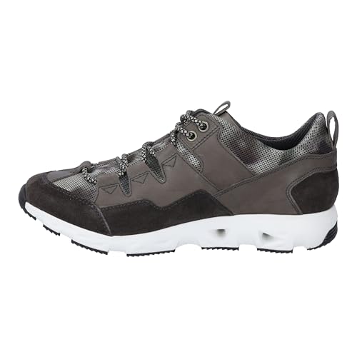 Josef Seibel Herren Low-Top Sneaker Noah 03,Weite G (Normal),lose Einlage,schnürer,straßenschuhe,keil,Heel,Grau (Asphalt-Kombi),42 EU / 8 UK von Josef Seibel