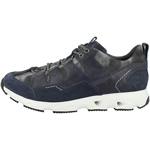 Josef Seibel Herren Low-Top Sneaker Noah 03,Weite G (Normal),lose Einlage,straßenschuhe,Sportschuhe,Blau (dunkelblau-Kombi),41 EU / 7 UK von Josef Seibel