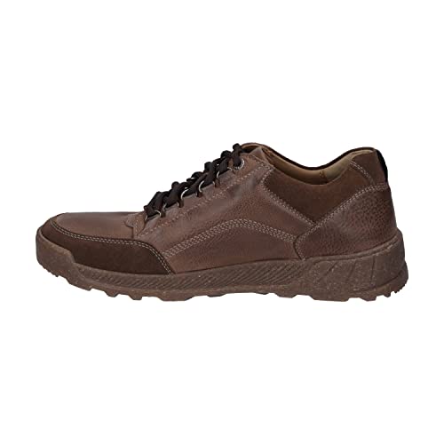 Josef Seibel Herren Low-Top Sneaker Raymond 01,Weite H (Weit),Wechselfußbett,Freizeitschuhe,Turnschuhe,Laufschuhe,braun,43 EU von Josef Seibel