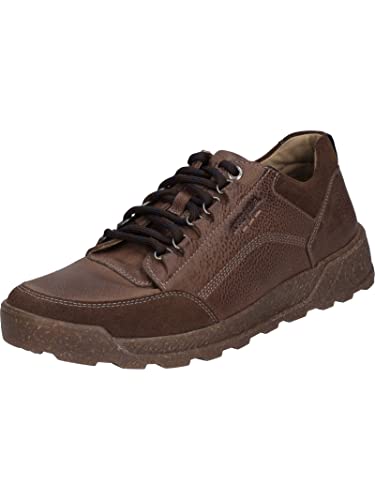 Josef Seibel Herren Low-Top Sneaker Raymond 01,Weite H (Weit),Wechselfußbett,straßenschuhe,Strassenschuhe,Sportschuhe,braun,45 EU von Josef Seibel