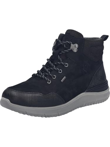 Josef Seibel Herren Low-Top Sneaker Wales.50,Weite G (Normal),Wechselfußbett,wasserdicht,schnürschuhe,schnürer,schwarz,45 EU von Josef Seibel