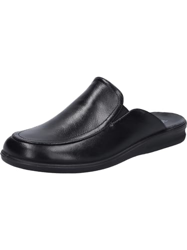 Josef Seibel Herren Pantoffeln Belfort 20, Männer Hausschuhe,Weite G (Normal),Slides,Slip-ons,Backless Slipper,Puschen,schwarz,48 EU von Josef Seibel