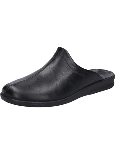 Josef Seibel Herren Pantoffeln Belfort 450, Männer Hausschuhe,Weite G (Normal),schluepfschuhe,Slip-ons,Backless Slipper,schwarz,48 EU von Josef Seibel