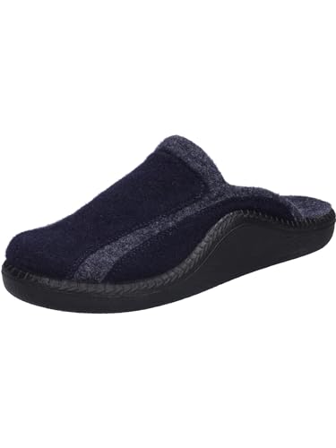 Josef Seibel Herren Pantoffeln Monaco H 12, Männer Hausschuhe,Weite H (Weit),hausschlappen,hauslatsch,hofschuh,Ocean-Kombi,50 EU von Josef Seibel