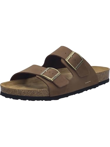 Josef Seibel Herren Sandaletten Josef 01, Männer Sandalen,Weite G (Normal),Sommersandalen,bequem,flach,Sommerschuhe,braun,41 EU von Josef Seibel