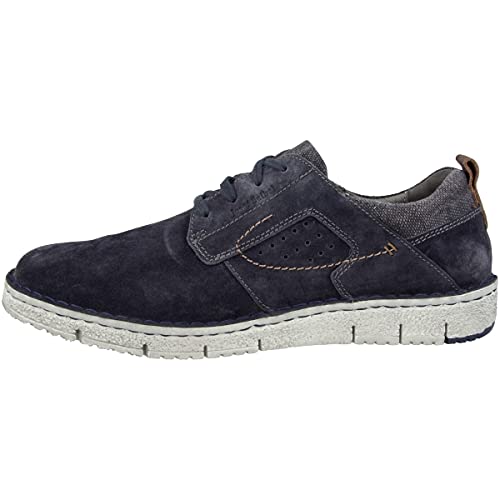 Josef Seibel Herren Ruben 49 Sneaker, dunkelblau-Kombi, 40 EU von Josef Seibel