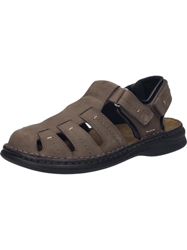 Josef Seibel Herren Sandaletten Max 92, Männer Sandalen,Weite G (Normal),Sommersandalen,Klettverschluss,t-spange,Brasil,41 EU von Josef Seibel